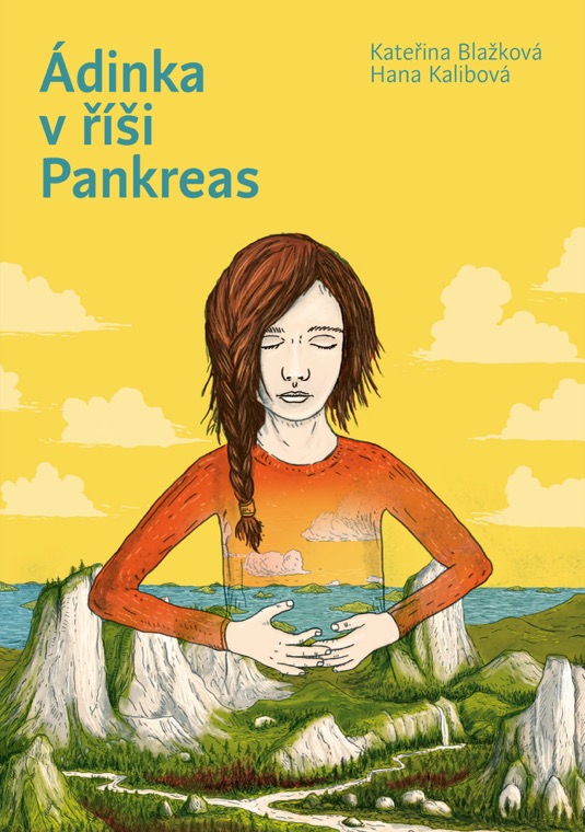 Obálka knihy Ádinka v říši Pankreas